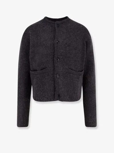 TONYWACK JACQUARD ALPACA CARDIGAN