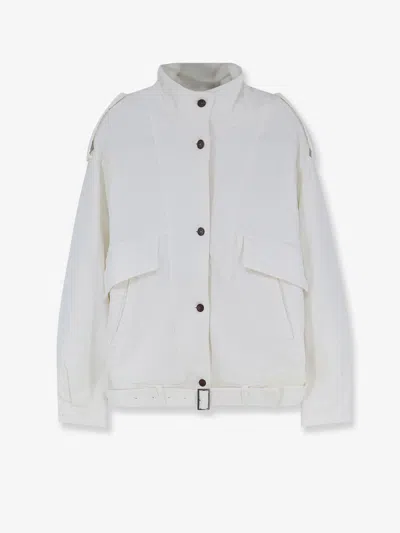 Tonywack Oversized Denim Jacket In White