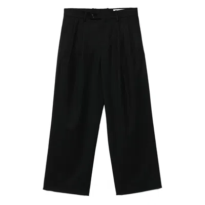 Tonywack Wide-leg Trousers In Black