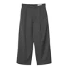 Tonywack Pinstripe Tailored Trousers In Black