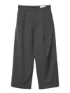 Tonywack Pinstripe Tailored Trousers In Green