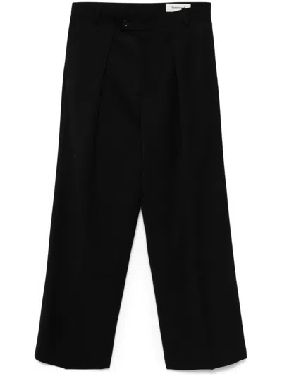 Tonywack Pleat-detail Trousers In Multicolor