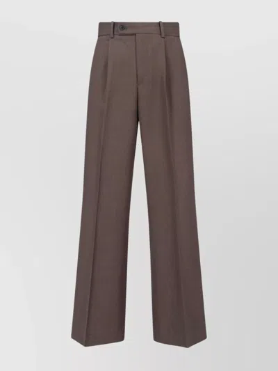 TONYWACK STRAIGHT TROUSERS WITH POCKETS AND BELT LOOPS