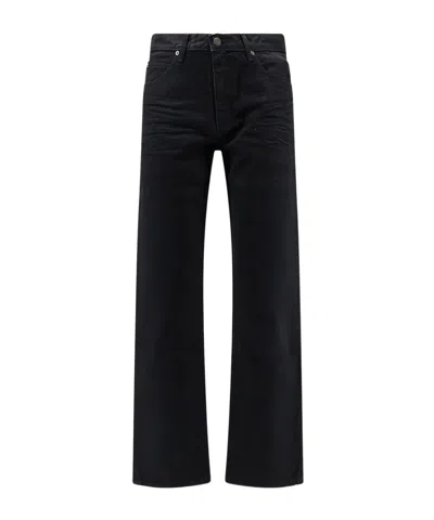 Tonywack Straight-leg Jeans In Black