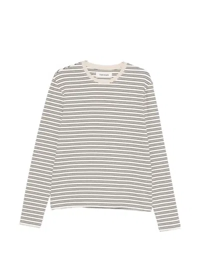 Tonywack Striped Sweatshirt In Multi