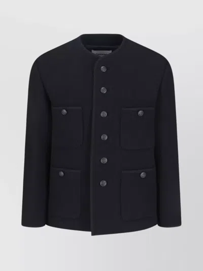 TONYWACK TEXTURED FABRIC JACKET LONG SLEEVES