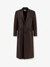 Tonywack Unisex Leather Coat In Brown