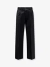 Tonywack Wool Blend Trousers In Black