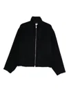 Tonywack Zip-front Jacket In Black