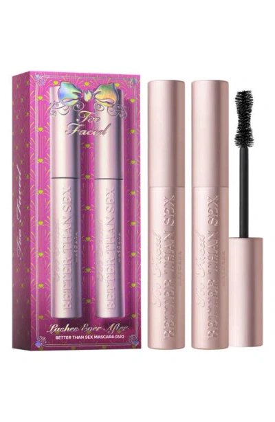 Too Faced Better Than Sex Volumizing Mascara Duo In Transparent