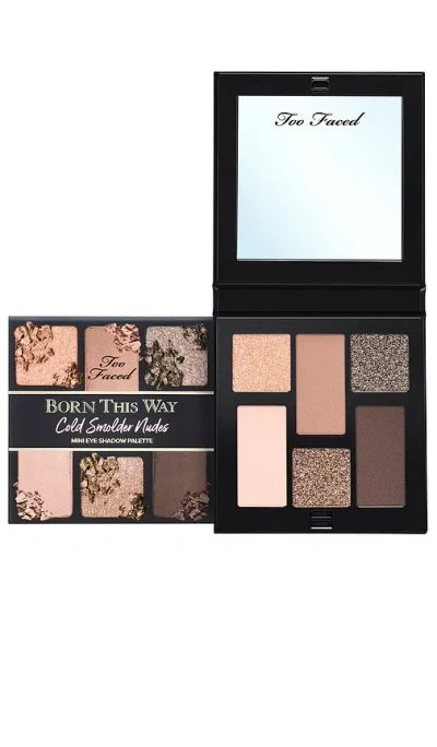 Too Faced Born This Way Cold Smolder Nudes Mini Eyeshadow Palette In N,a