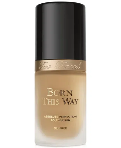 Too Faced Born This Way Flawless Coverage Natural Finish Foundation In Light Beige - Light W,neutral Undertones