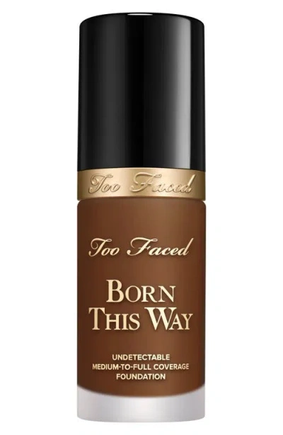 Too Faced Born This Way Foundation In Brown