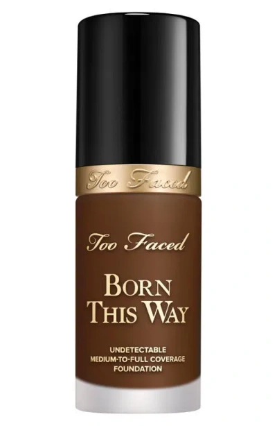 Too Faced Born This Way Foundation In Brown
