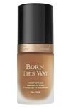 Too Faced Born This Way Natural Finish Longwear Liquid Foundation Mocha 1 oz/ 30 ml In Mocha