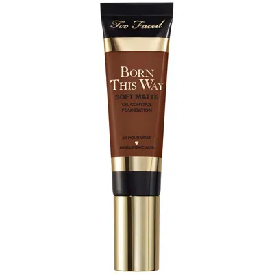 Too Faced Born This Way Soft Matte Foundation 30ml (various Shades) - Hazelnut In Brown