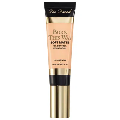 TOO FACED BORN THIS WAY SOFT MATTE FOUNDATION ALMOND 1 OZ