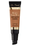Too Faced Born This Way Soft Matte Foundation Caramel 1 oz In Caramel