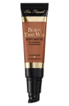 Too Faced Born This Way Soft Matte Foundation Mocha 1 oz