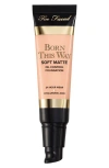 Too Faced Born This Way Soft Matte Foundation Seashell 1 oz
