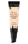Too Faced Born This Way Soft Matte Foundation Swan 1 oz In Swan