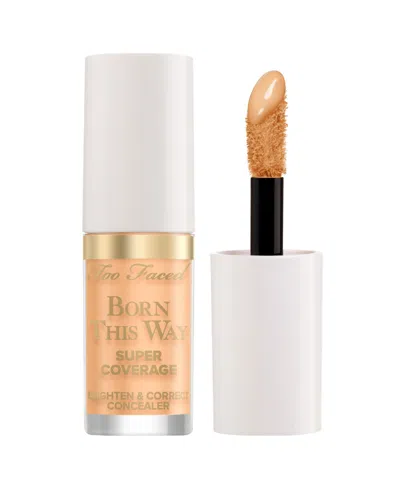 Too Faced Born This Way Super Coverage Brighten And Correct Concealer, 0.6 Oz. In Transparent