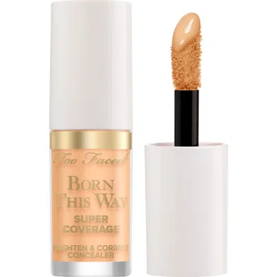 Too Faced Born This Way Super Coverage Brighten & Correct Concealer In Brown