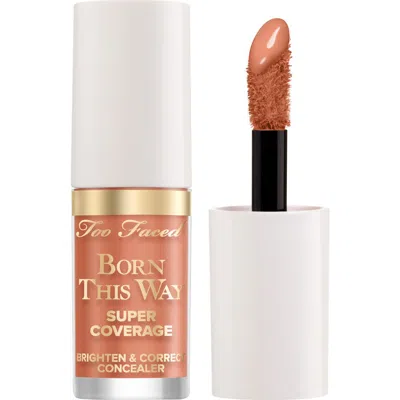 Too Faced Born This Way Super Coverage Brighten & Correct Concealer In Brown