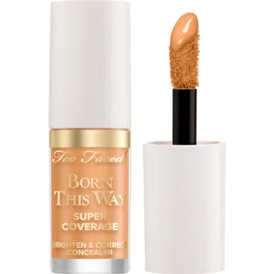 Too Faced Born This Way Super Coverage Brighten & Correct Concealer In Brown