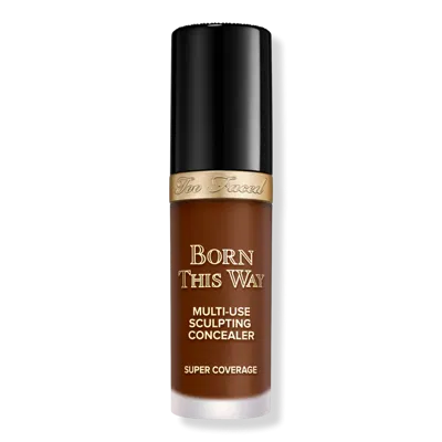 Too Faced Born This Way Super Coverage Multi-use Concealer - Toffee In Brown