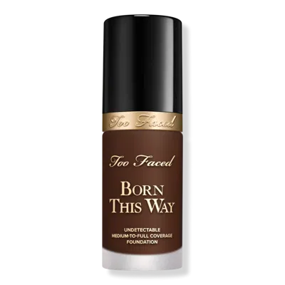 Too Faced Born This Way Undetectable Medium-to-full Coverage Foundation - Ganache In Brown