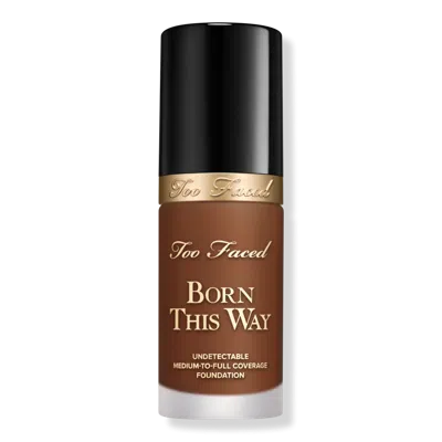 Too Faced Born This Way Undetectable Medium-to-full Coverage Foundation - Hazelnut In Brown