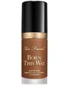 Too Faced Born This Way Undetectable Medium-to-full Coverage Foundation, 1 Oz. In Brown