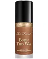 Too Faced Born This Way Undetectable Medium-to-full Coverage Foundation, 1 Oz. In Brown