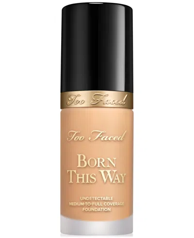 Too Faced Born This Way Undetectable Medium-to-full Coverage Foundation, 1 Oz. In Brown