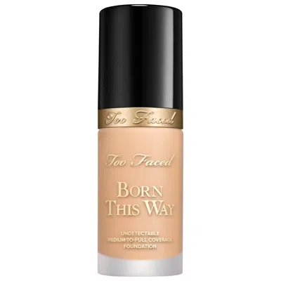 Too Faced Born This Way Undetectable Medium-to-full Coverage Foundation Nude 1 Oz/30 ml In Brown