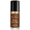 Too Faced Born This Way Undetectable Medium-to-full Coverage Foundation Tiramisu 1 Oz/30 ml In Brown