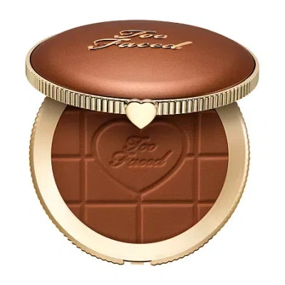 Too Faced Chocolate Soleil Matte Blurring Bronzer In Brown