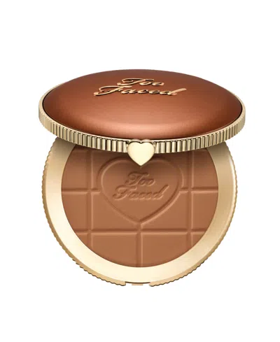 Too Faced Chocolate Soleil Matte Blurring Bronzer, 0.28 Oz. In Brown