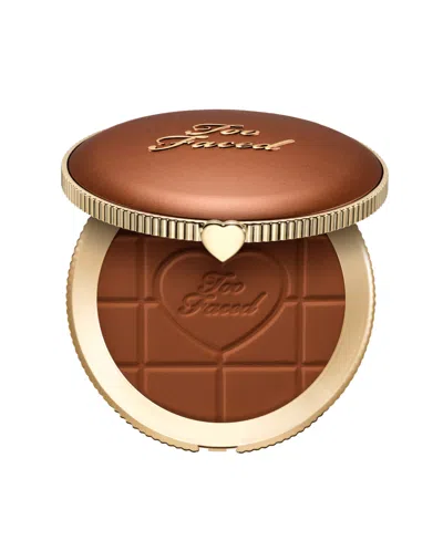 Too Faced Chocolate Soleil Matte Blurring Bronzer, 0.28 Oz. In Brown