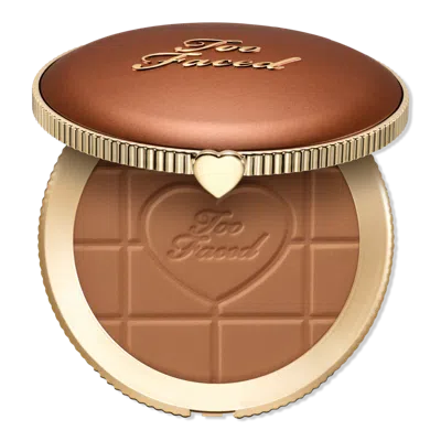 Too Faced Chocolate Soleil Matte Blurring Bronzer - Milk Chocolate In Brown