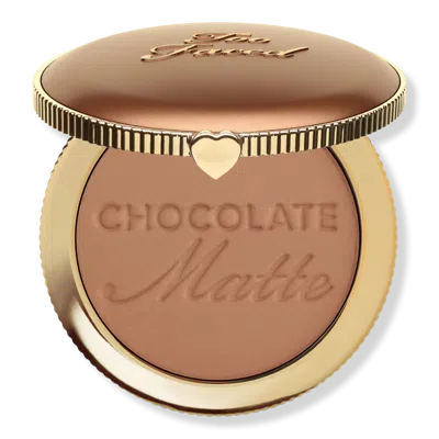 Too Faced Chocolate Soleil Matte Bronzer - Chocolate In Brown