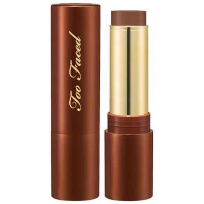 TOO FACED CHOCOLATE SOLEIL MELTING BRONZING & SCULPTING STICK CHOCOLATE MOCHA 0.282 OZ / 8.3 ML