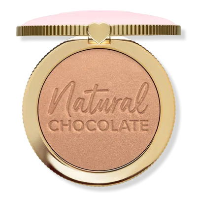 Too Faced Chocolate Soleil: Natural Chocolate Cocoa-infused Healthy Glow Bronzer - Golden Cocoa