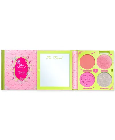 Too Faced Fairytale Crush Limited-edition Blush & Highlighter Palette In Transparent