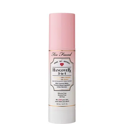 Too Faced Hangover 3-in-1 Primer & Setting Spray 120ml In White