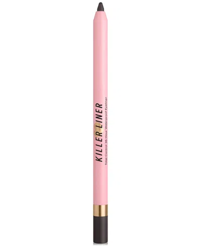 Too Faced Killer Liner 36-hour Waterproof Gel Eyeliner In Killer Storm - Gray