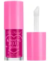 Too Faced Kissing Jelly Lip Oil Gloss In Raspberry
