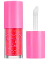 Too Faced Kissing Jelly Lip Oil Gloss In Sour Watermelon