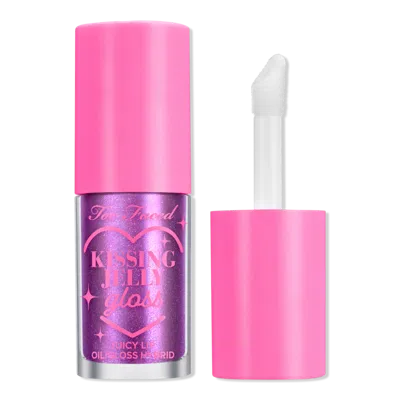 Too Faced Kissing Jelly Hydrating Lip Oil Gloss - Birthday Kiss